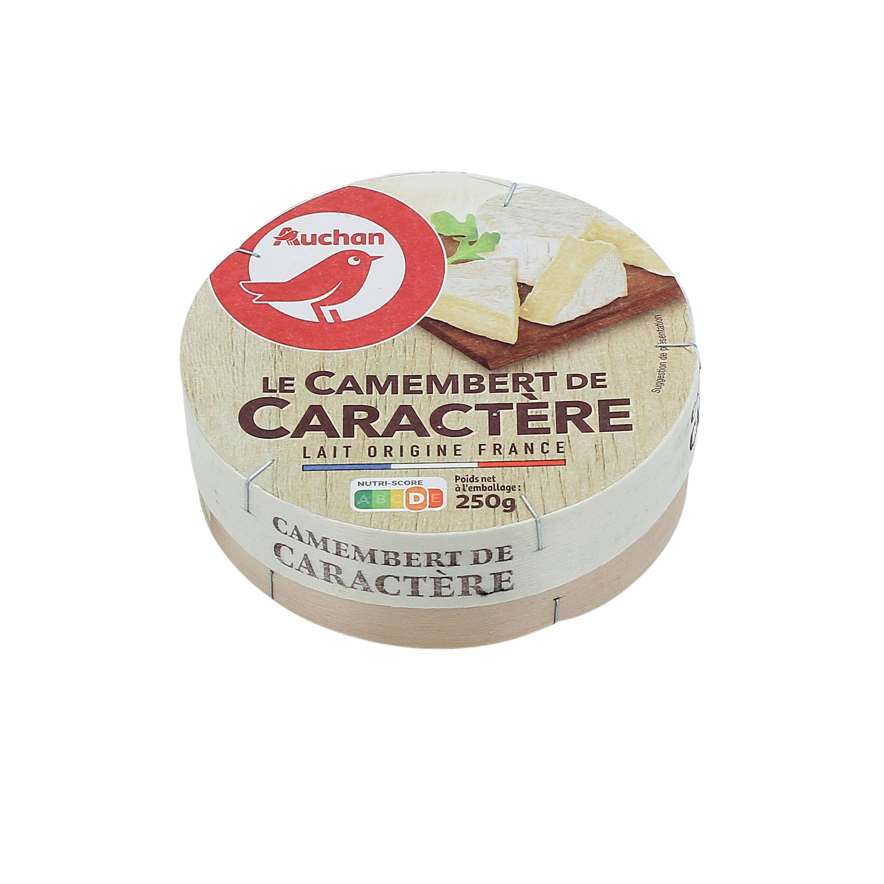 AUCHAN Camembert de caract re 250g pas cher Auchan.fr