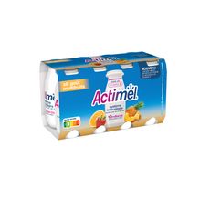 ACTIMEL Yaourt à boire multifruits 8x100g