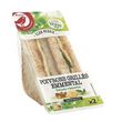 AUCHAN Pause snack veggie sandwich pain complet emmental poivrons grillés roquette 2 pièces 190g