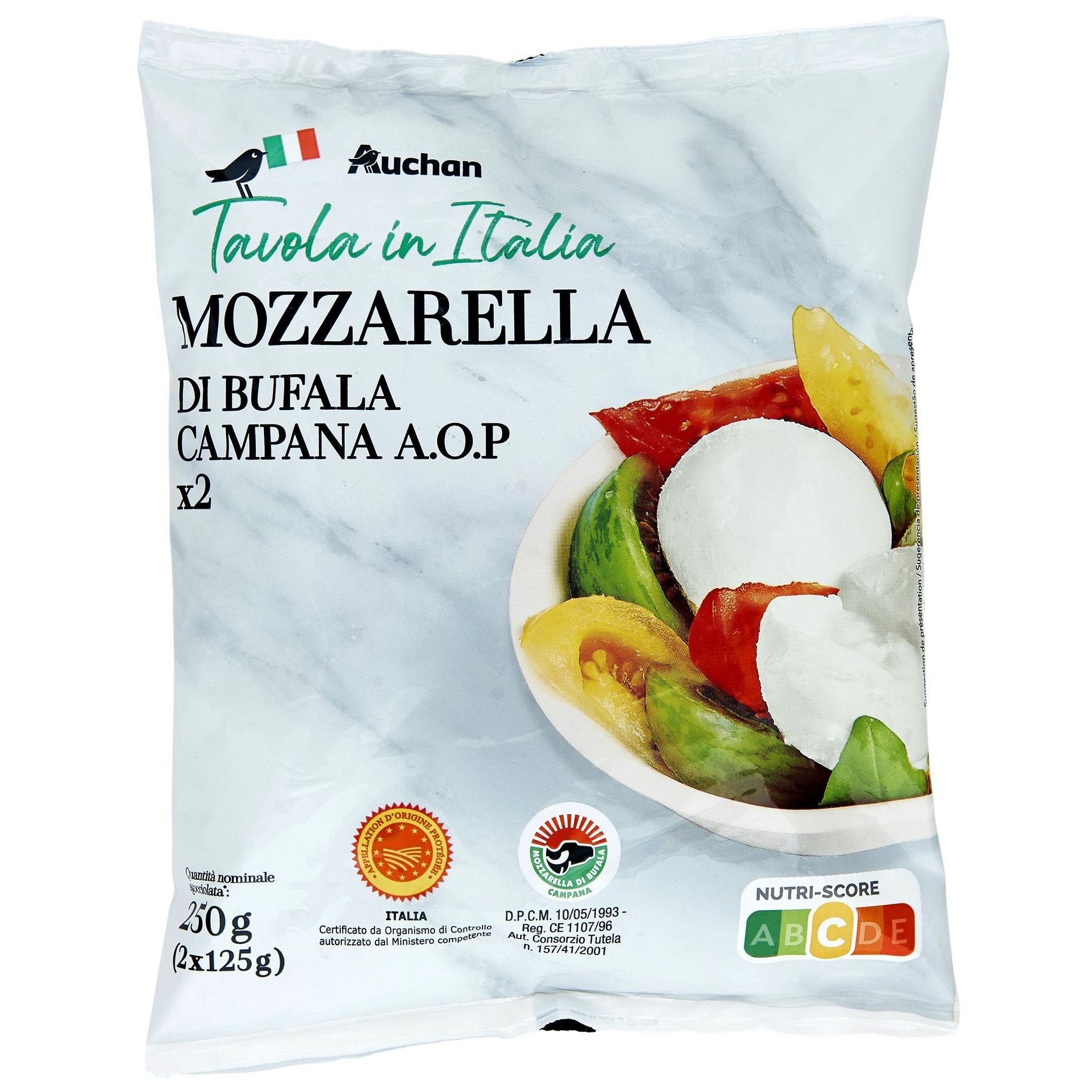 Mozzarella di Bufala Campana AOP Artisanale 1 kg