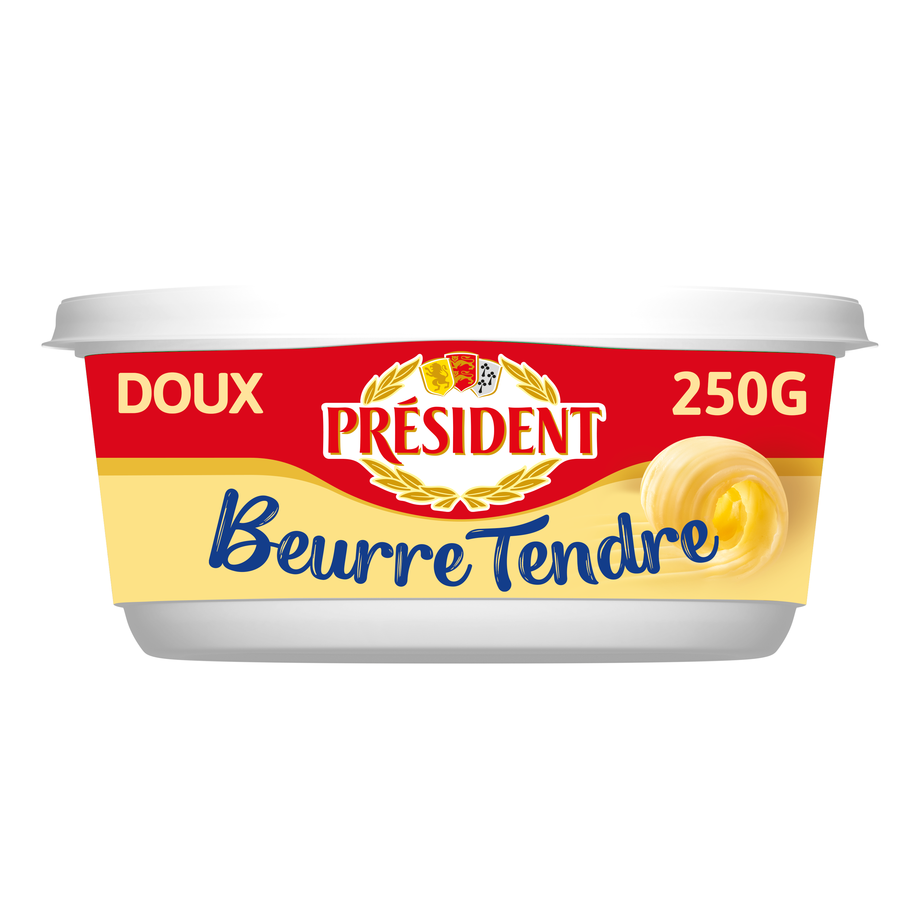 PRESIDENT Président bio beurrier doux 250g pas cher 