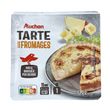 AUCHAN Tarte aux fromages 130g