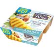CHARLES & ALICE Spécialité de pommes ananas avec morceaux sans sucres ajoutés 4x100g