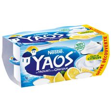 YAOS Yaourt à la grecque saveur citron 4x125g