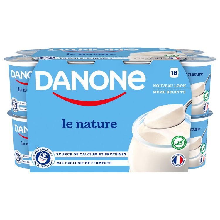 DANONE : Le Nature - Yaourt nature - chronodrive