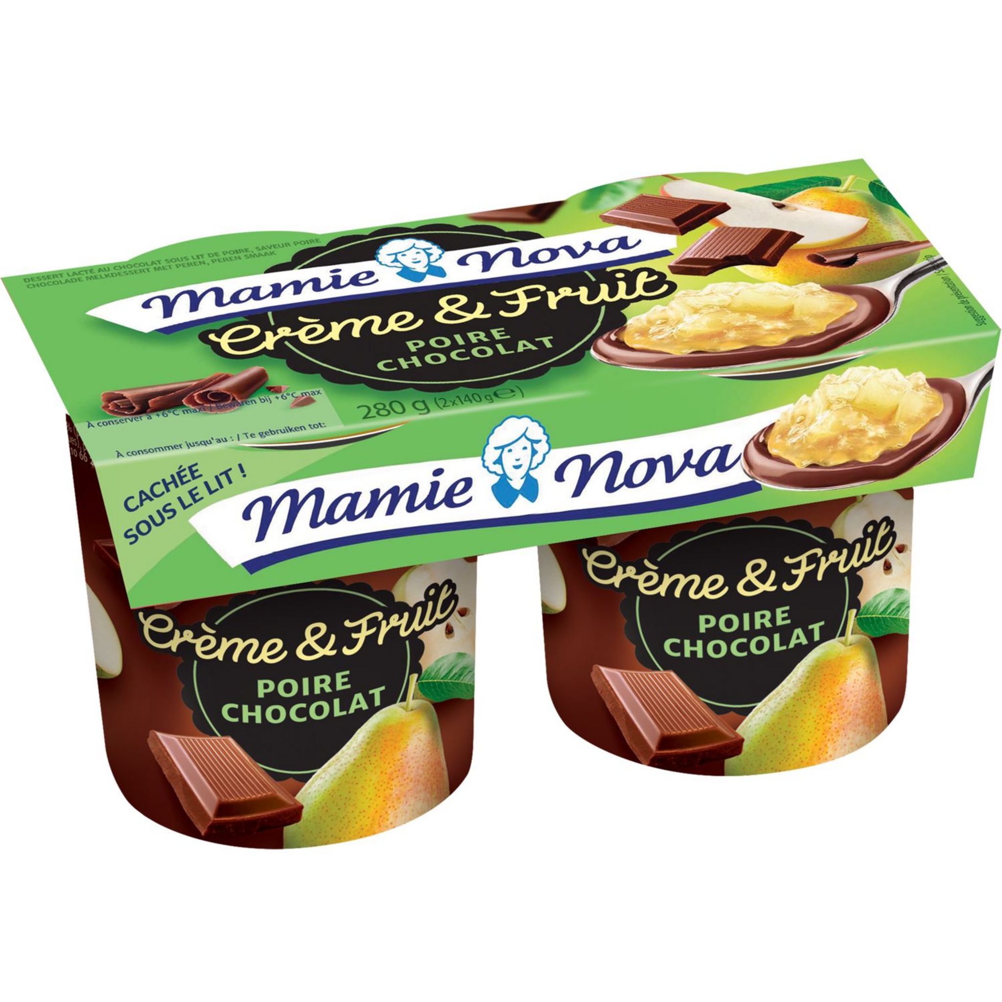 Crème praliné Mamie Nova 125g - Lobet