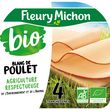 FLEURY MICHON Blanc de poulet Bio  4 tranches 120g