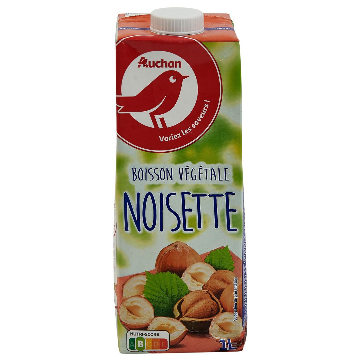 AUCHAN Boisson végétale à base de noisette 1L pas cher 