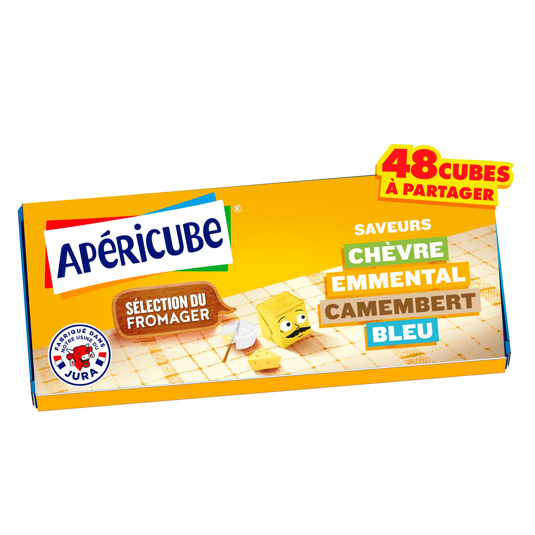 Apéricube Charcut' Fromages 48C - 250 g