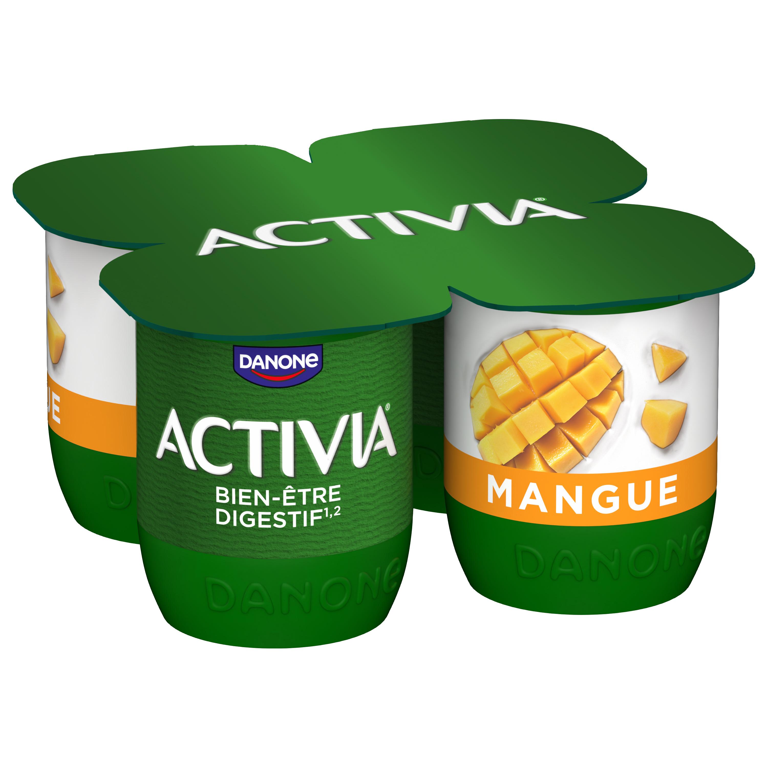 Activia 0% Fraise - 4 x 125 g