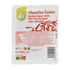 POUCE Allumettes fumées 4 portions 2x100g