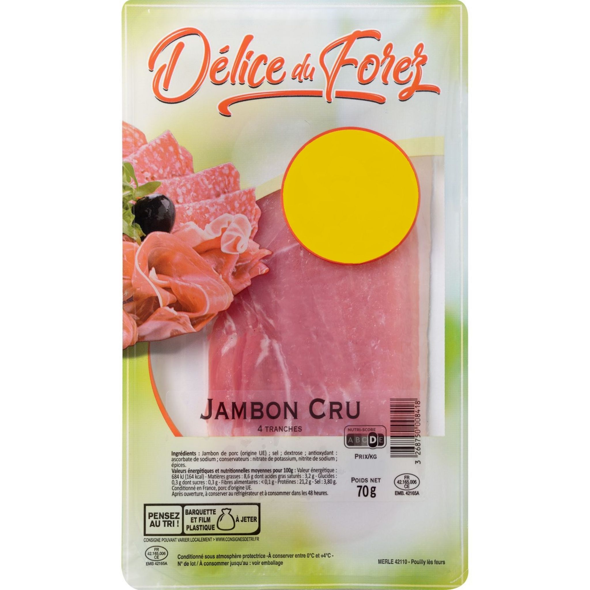 Auchan Hypermarché Villars Porte Du Forez - 🇪🇸 GAGNEZ VOTRE JAMBON ENTIER  CRU A L'OS 🇪🇸 Le compagnon de vos apéros cet été A gagner 2️⃣ jambons  entiers crus à l'os Auchan