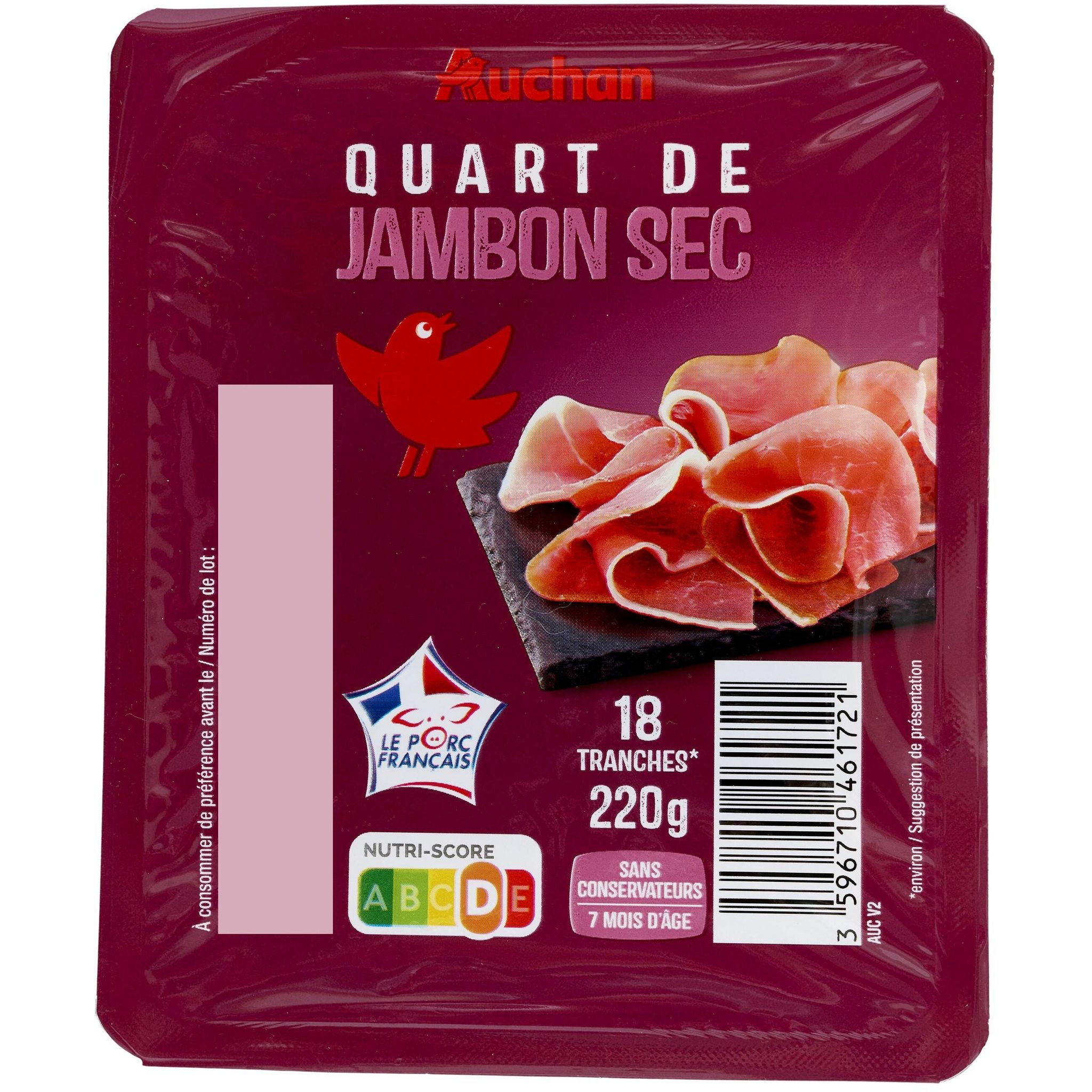 Quart de Jambon de Pays - Maison Milhau - Achat / Vente