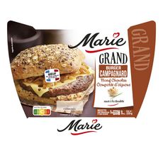 MARIE Grand burger Campagnard boeuf charolais oignons compotés 220g