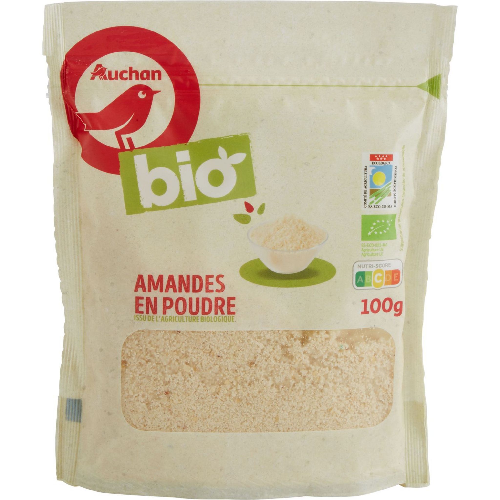 Farine d'amande biologique