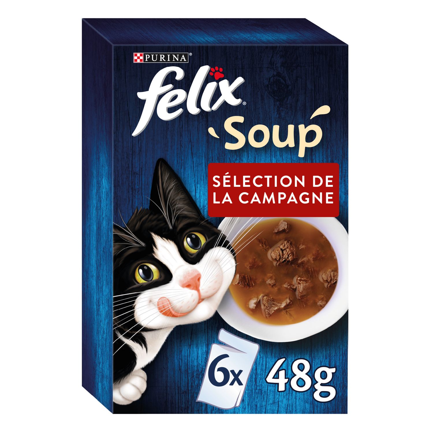 Livraison à domicile Félix Tendre éffilés en gelée pour chat, 44x85g