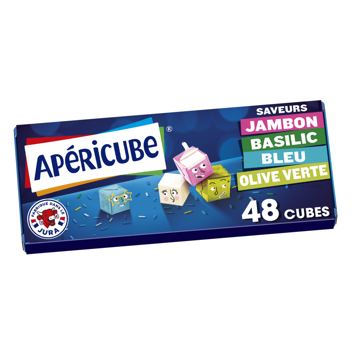 Apéricube Saveurs de l'Authentique 48C - 250 g