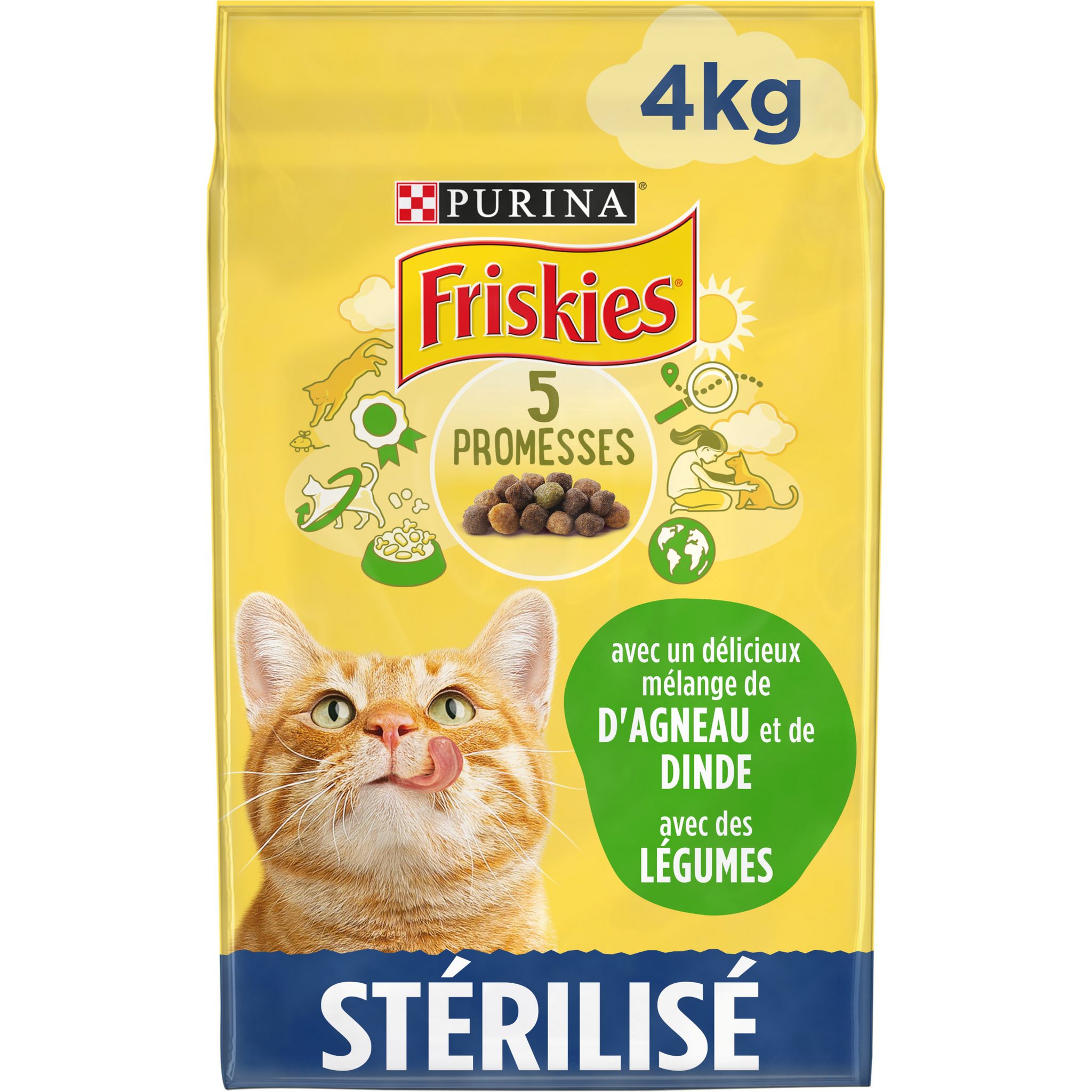 PURINA One bifensis croquettes au bœuf sans céréales pour chat stérilisé  1.1kg pas cher 