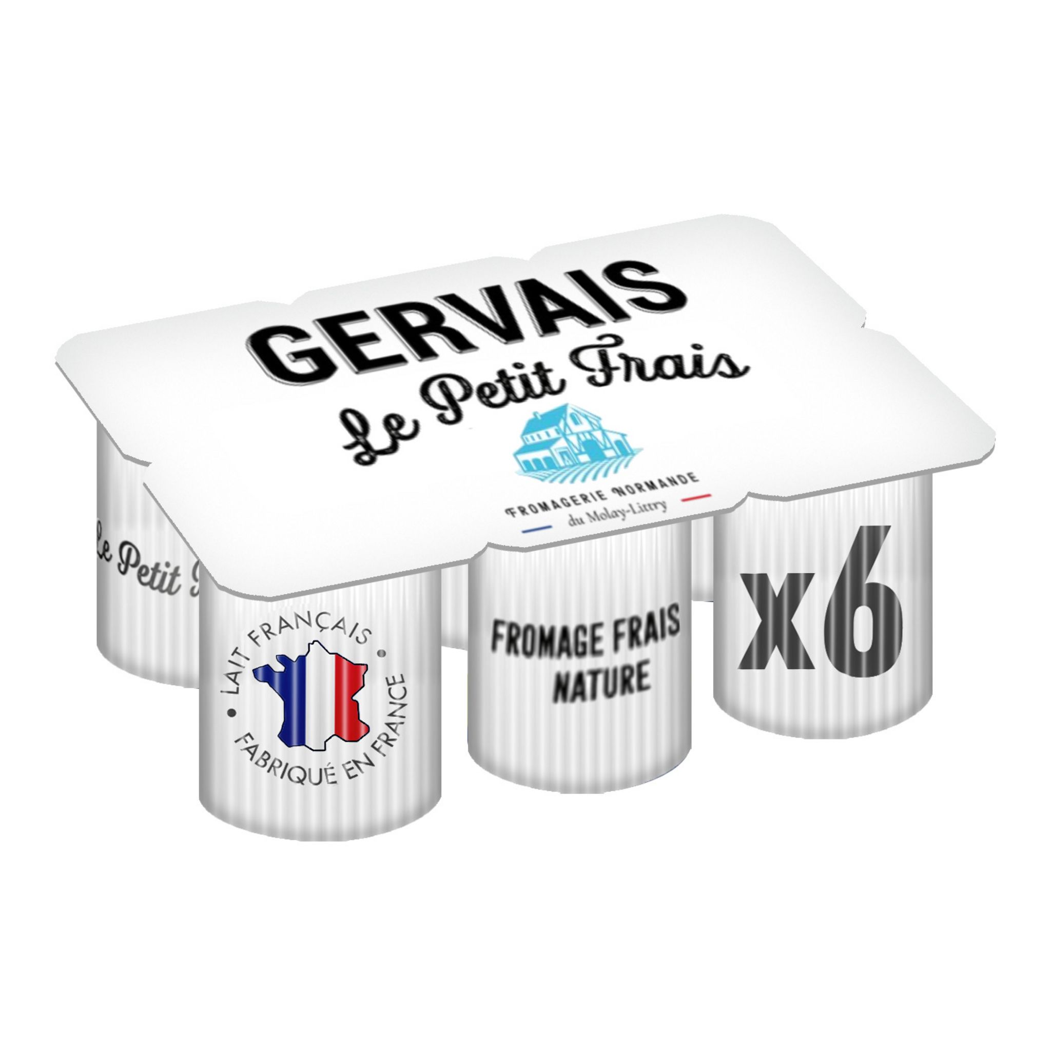 Gervais - Le Petit Suisse nature (6x60g)