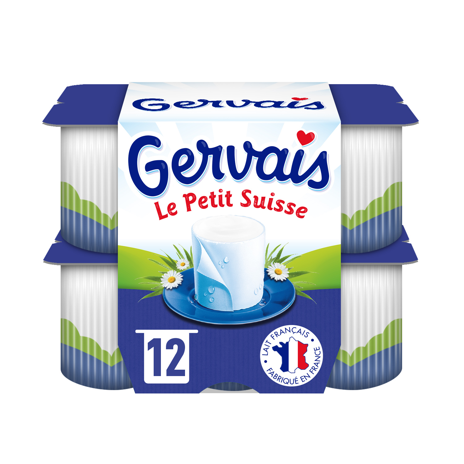 YOPLAIT Petits Suisses allégé 0% MG 12x60g pas cher 