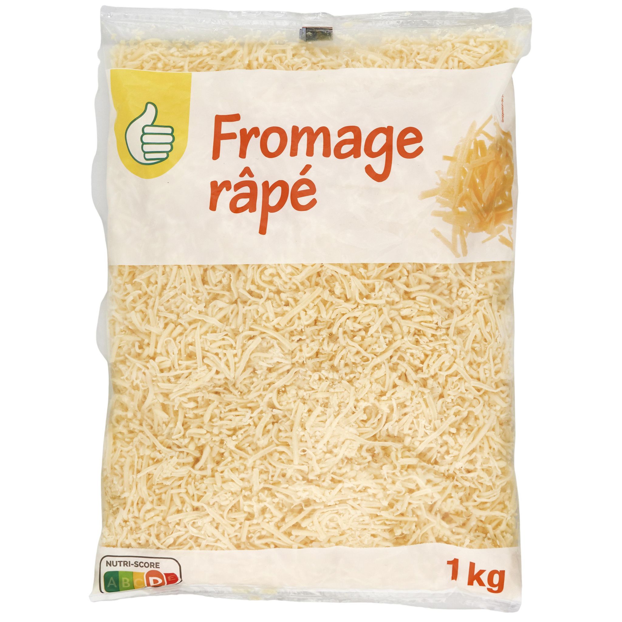 POUCE Fromage râpé 200g pas cher 