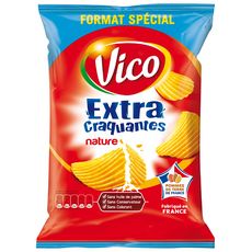 VICO Chips ondulées extra craquantes nature format spécial 300g