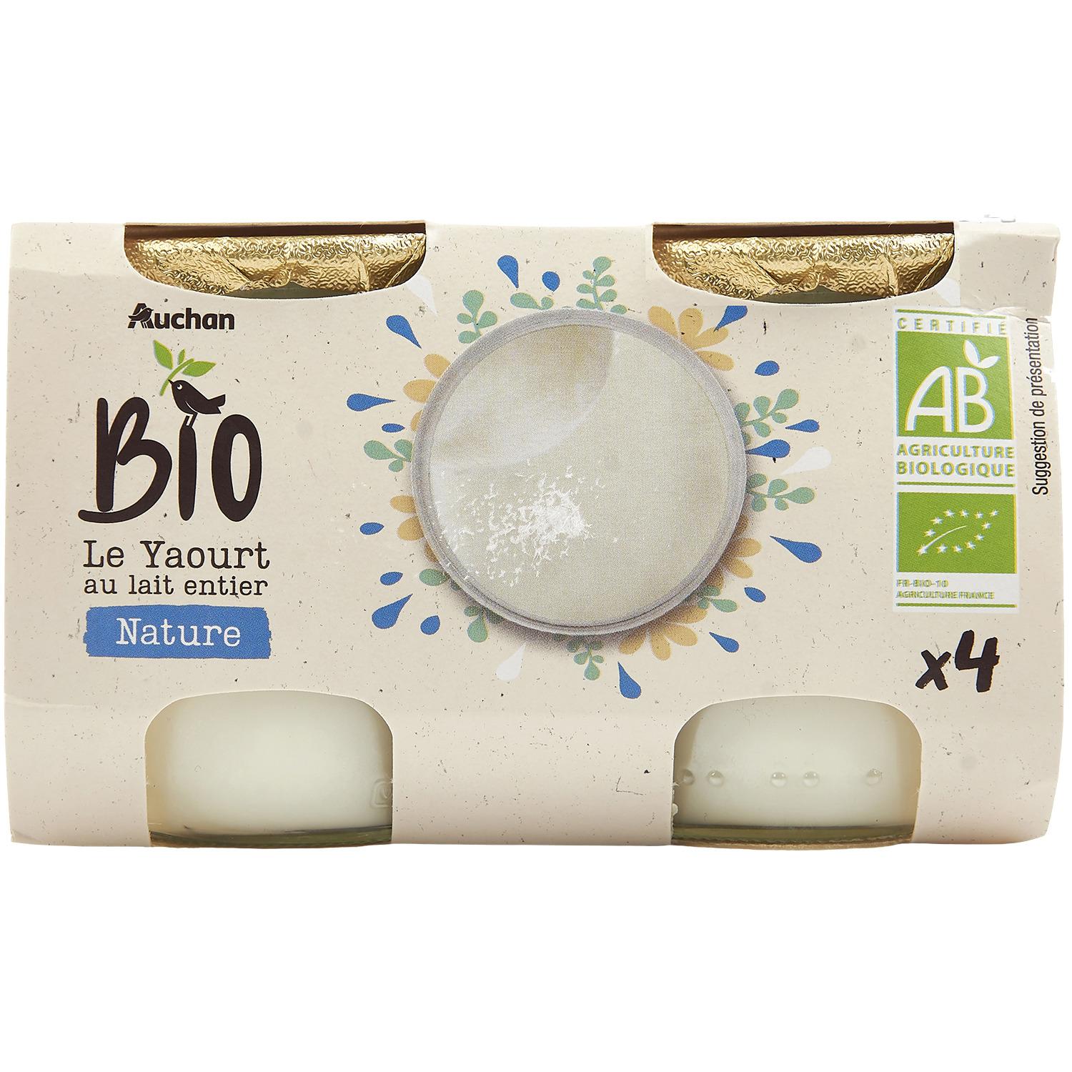 DANONE Le Yaourt nature 12+4 offerts 16x125g pas cher 