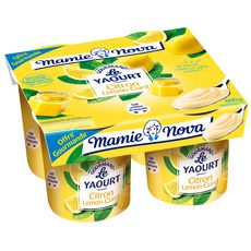 MAMIE NOVA Gourmand yaourt brassé au citron 4x150g