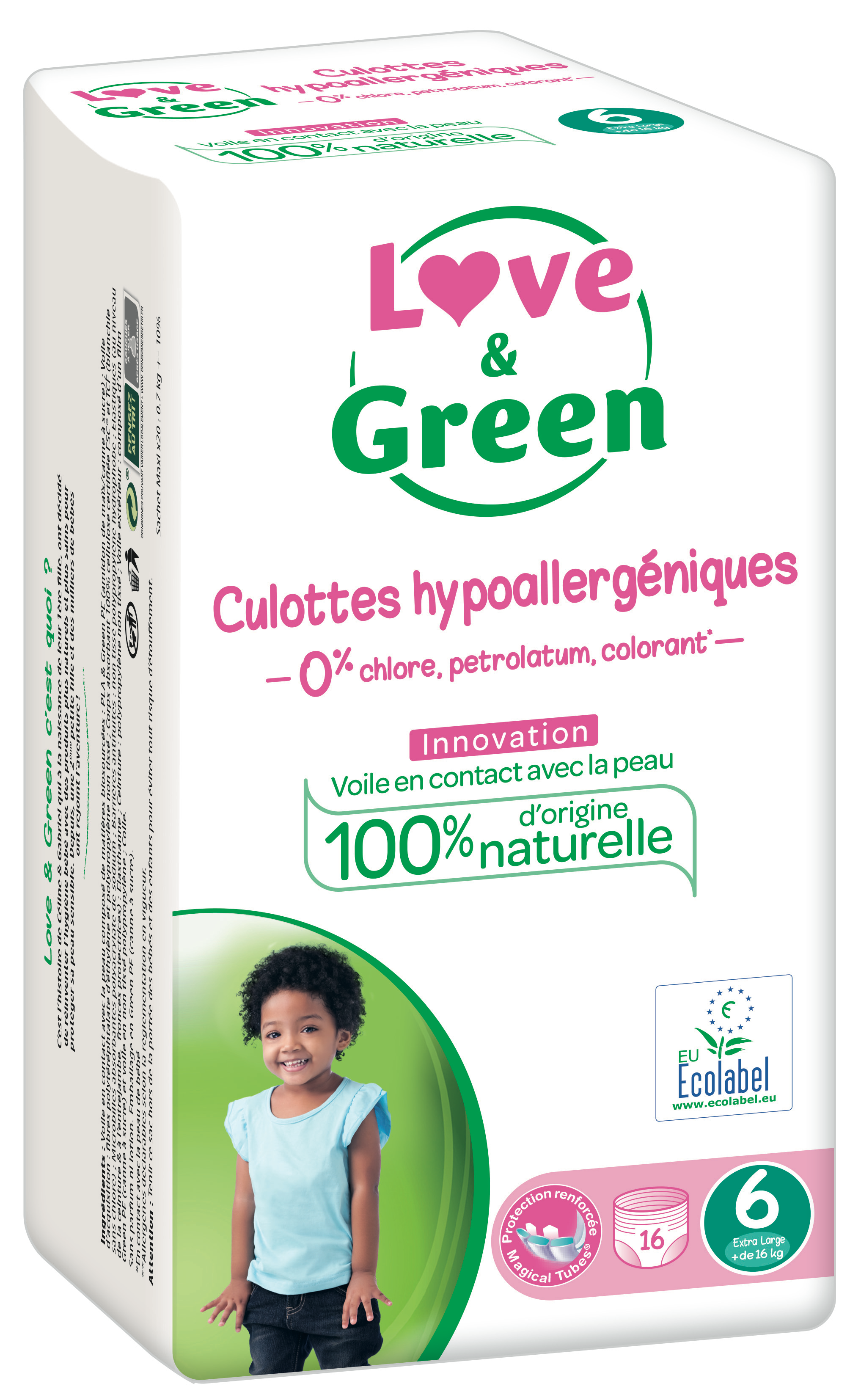 Love & Green - Couches taille 2 - Supermarchés Match
