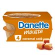 DANETTE Mousse saveur caramel salé 4x60g