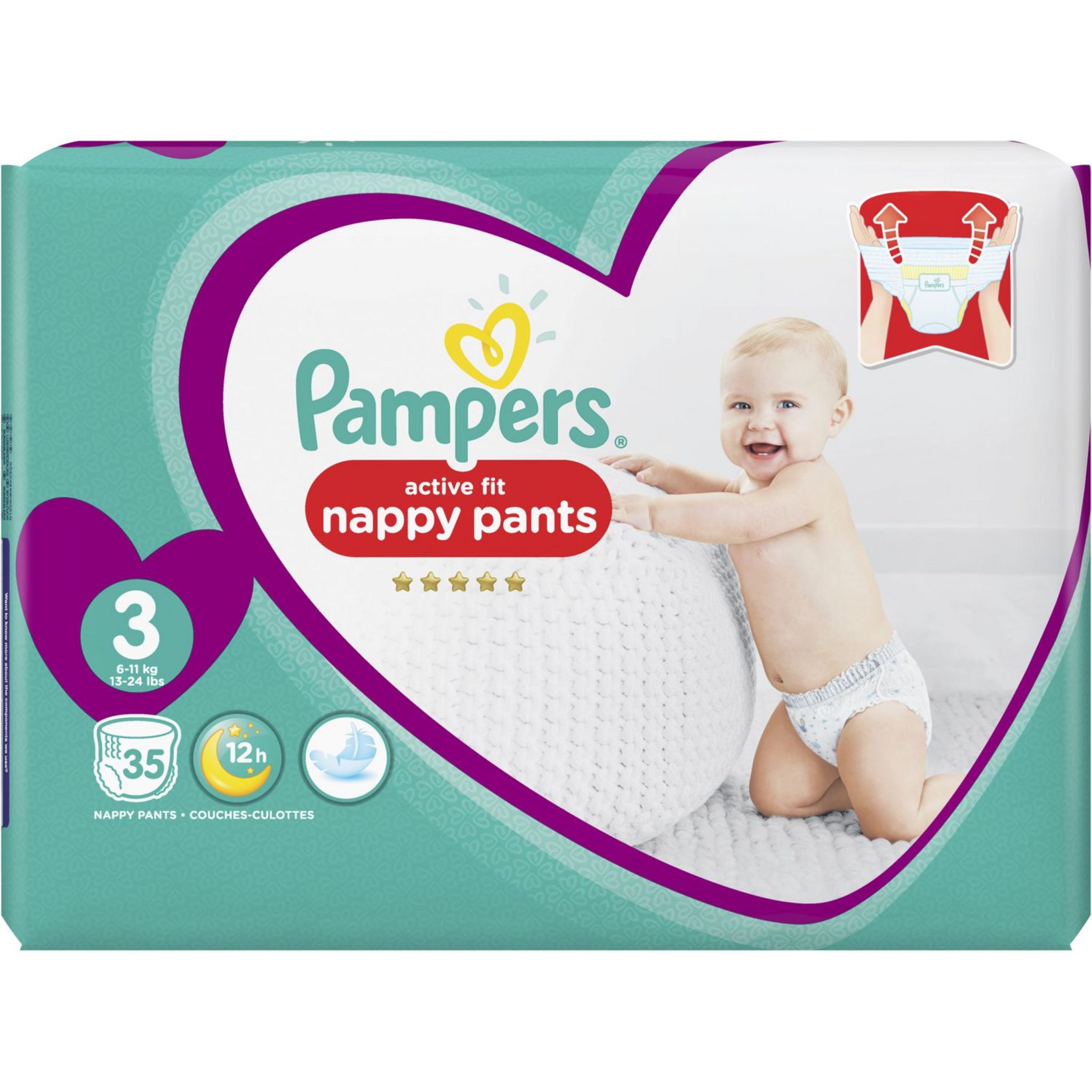 PAMPERS Harmonie Pants Taille 4 - 48 Couches-culottes