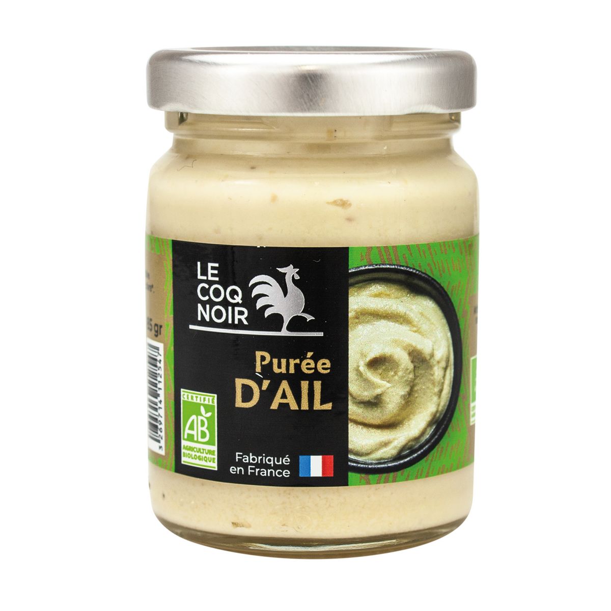 LE COQ NOIR Purée d'ail bio 85g pas cher 