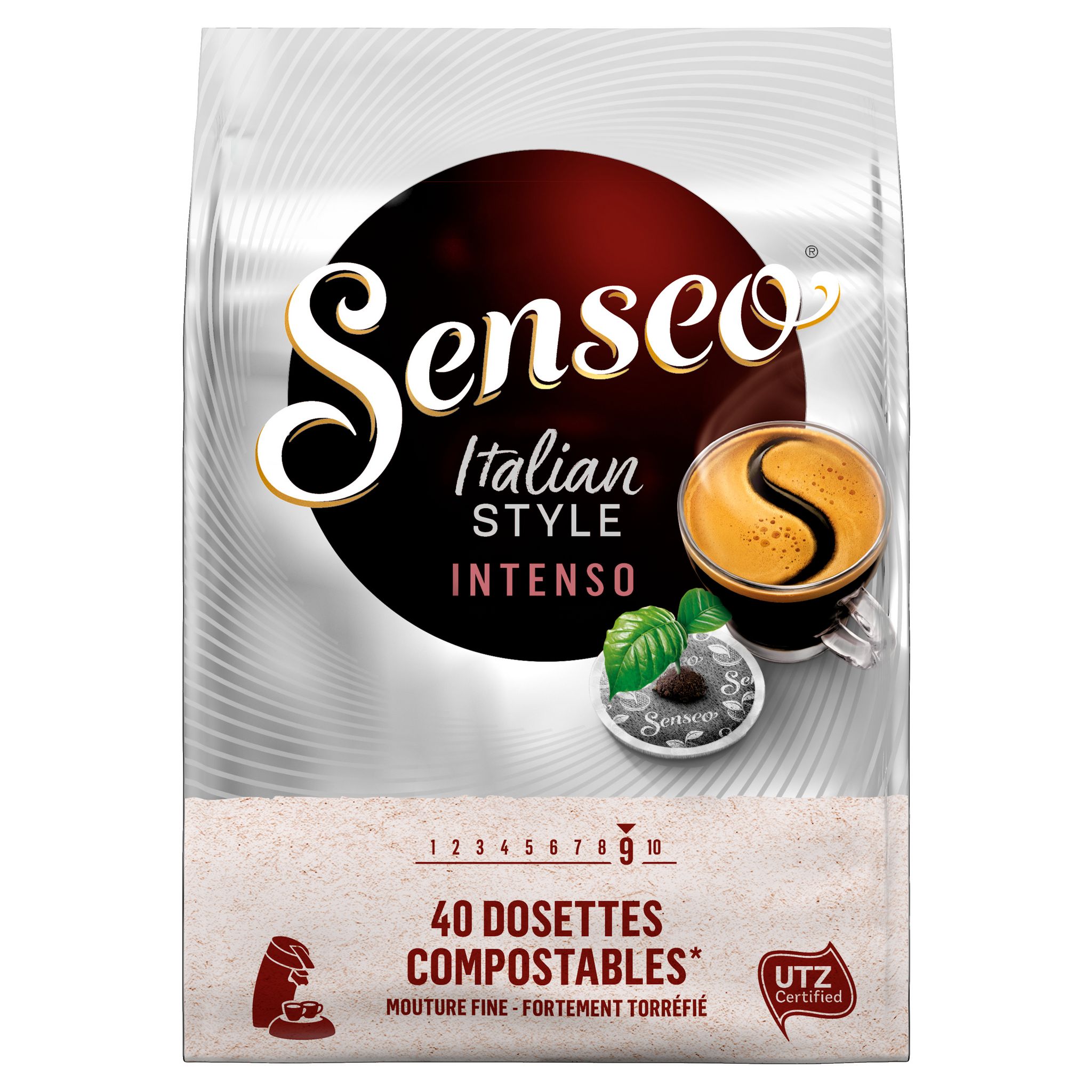 Dosettes Senseo Café Corsé x18 : La Brûlerie Chartraine – Brûlerie Chartres  : café, magasin de thé