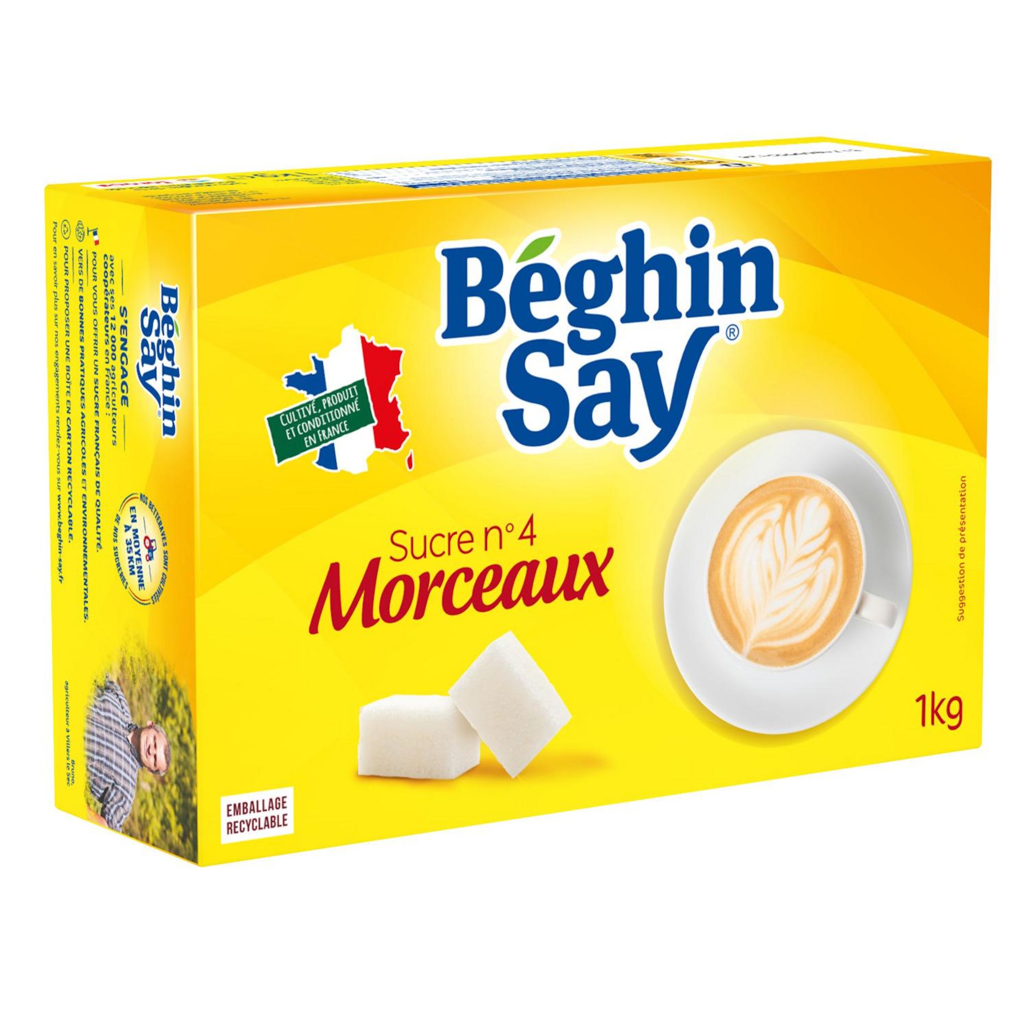 Sucre morceaux n°4 longs BEGHIN SAY - Oyenga Simy Flo (OSF)