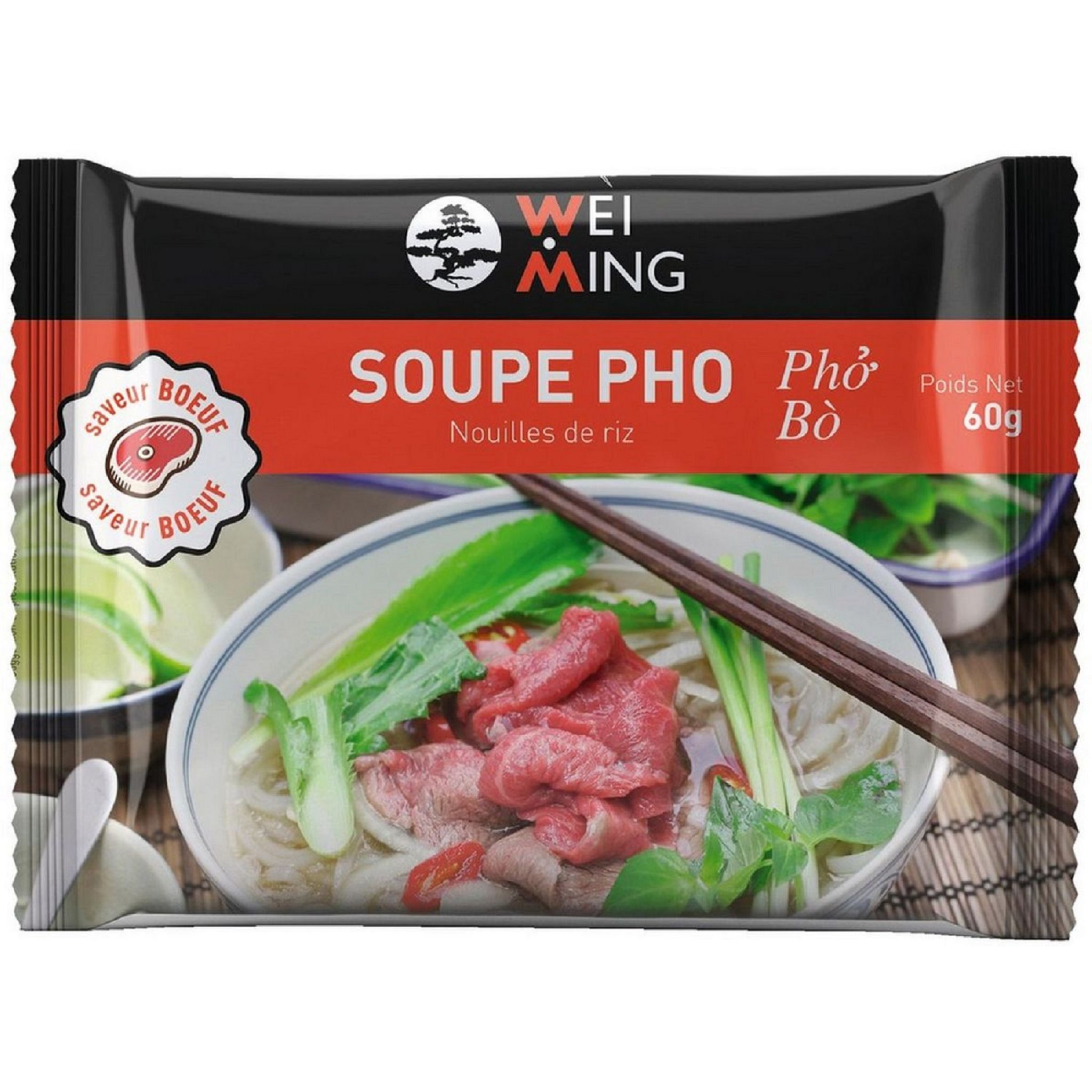 Phở vietnamien au boeuf & nouilles de riz Recette