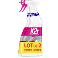 K2R Super Power Spray détachant avant lavage 2x550ml
