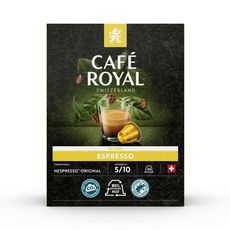 CAFE ROYAL Capsules de café espresso intensité 5 compatibles Nespresso 36 capsules 190g