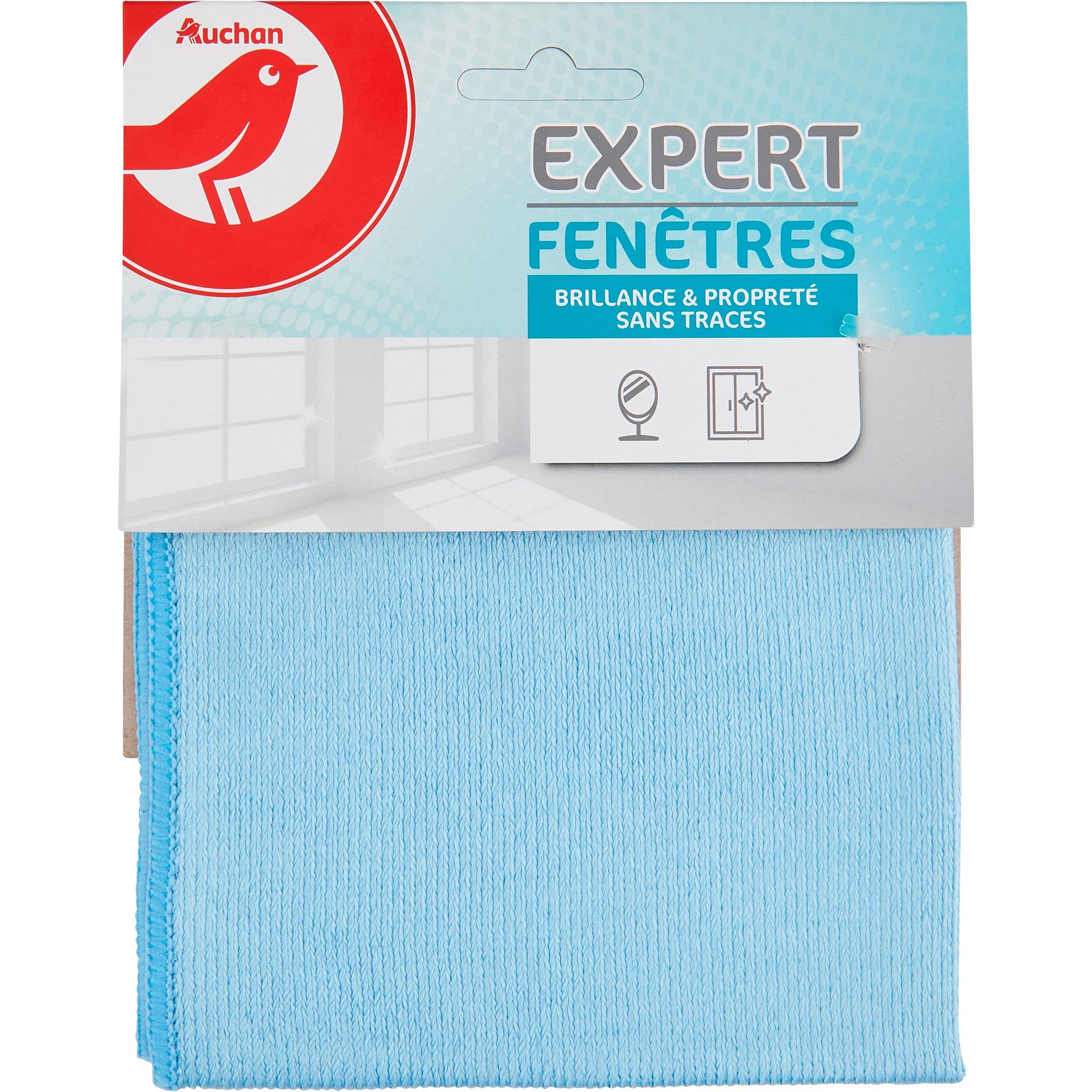 Chiffon en microfibre spécial nettoyage des vitres ACTEX/Vikan