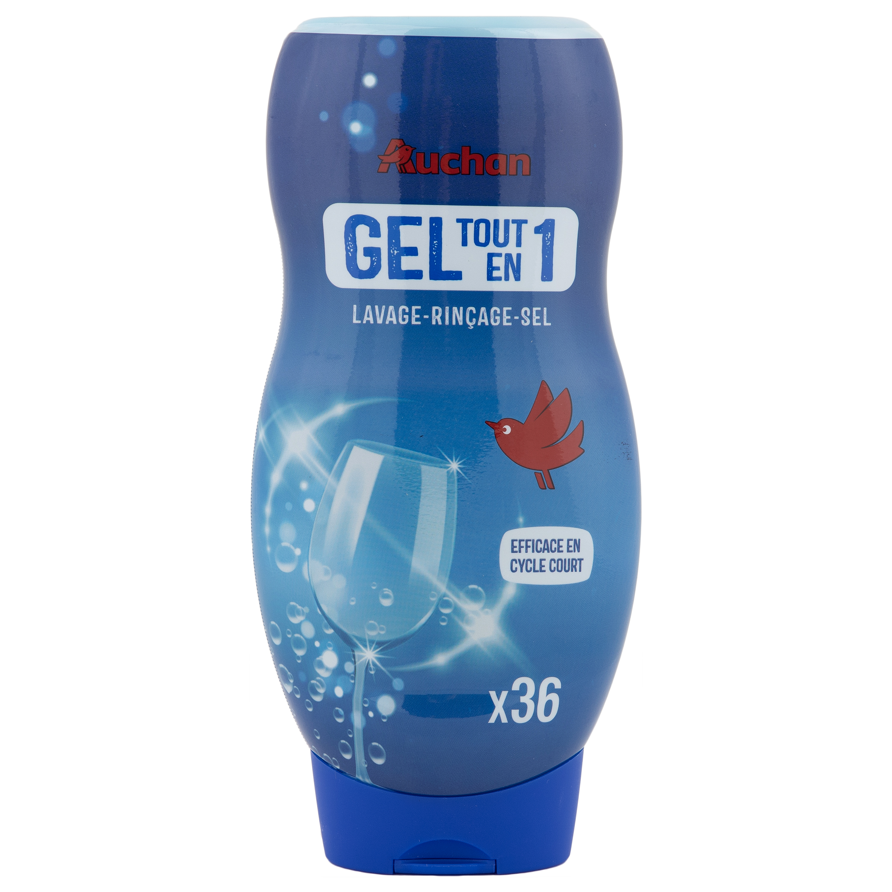 Gel de Rinçage pour Lave-Vaisselle Détergent (60 lavages) FINISH 1,5 l