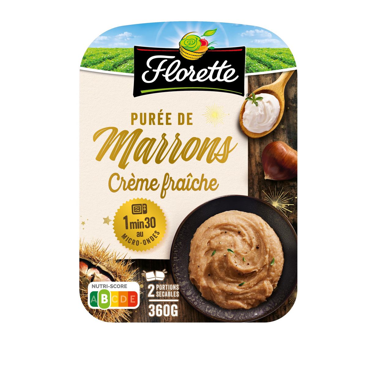 Recette Purée de marrons