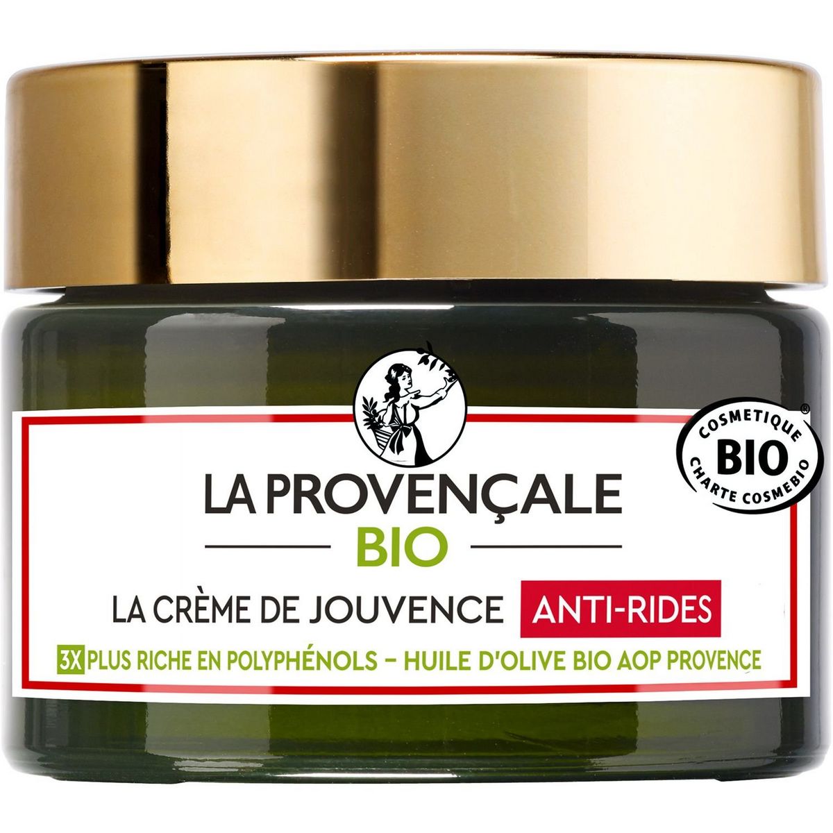 LA PROVENCALE BIO Crème de jouvence anti-rides à l'huile d'olive bio 50ml