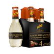 SCHWEPPES Boisson pour cocktail premium mixer ginger beer bouteilles 4x20cl