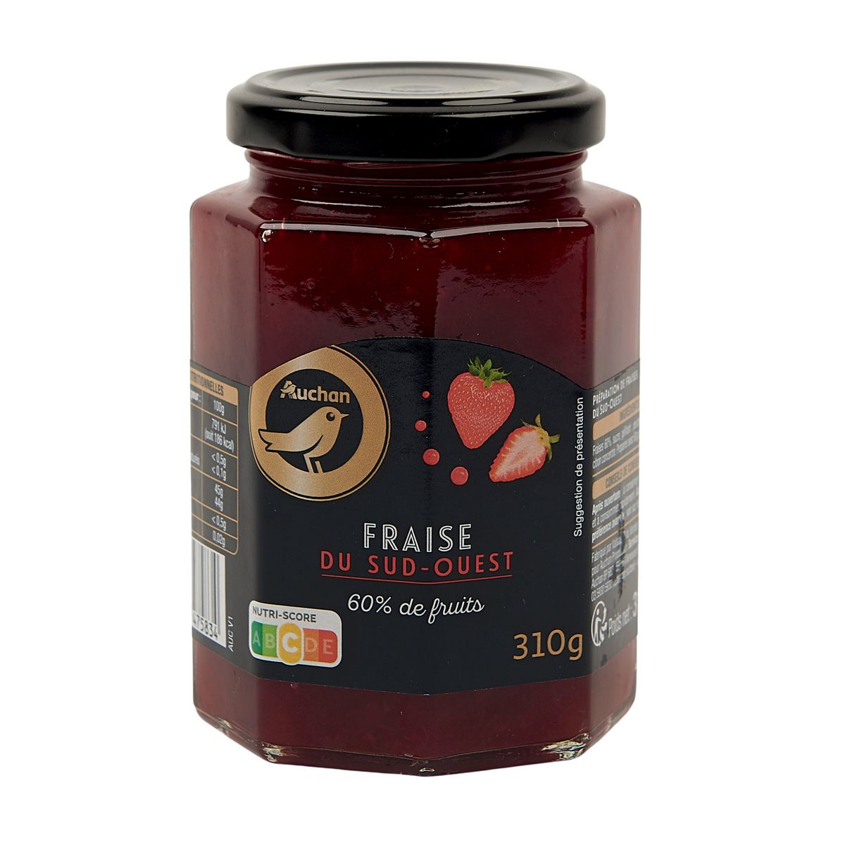 Fruit à Tartiner Fraise 290 g Vitabio