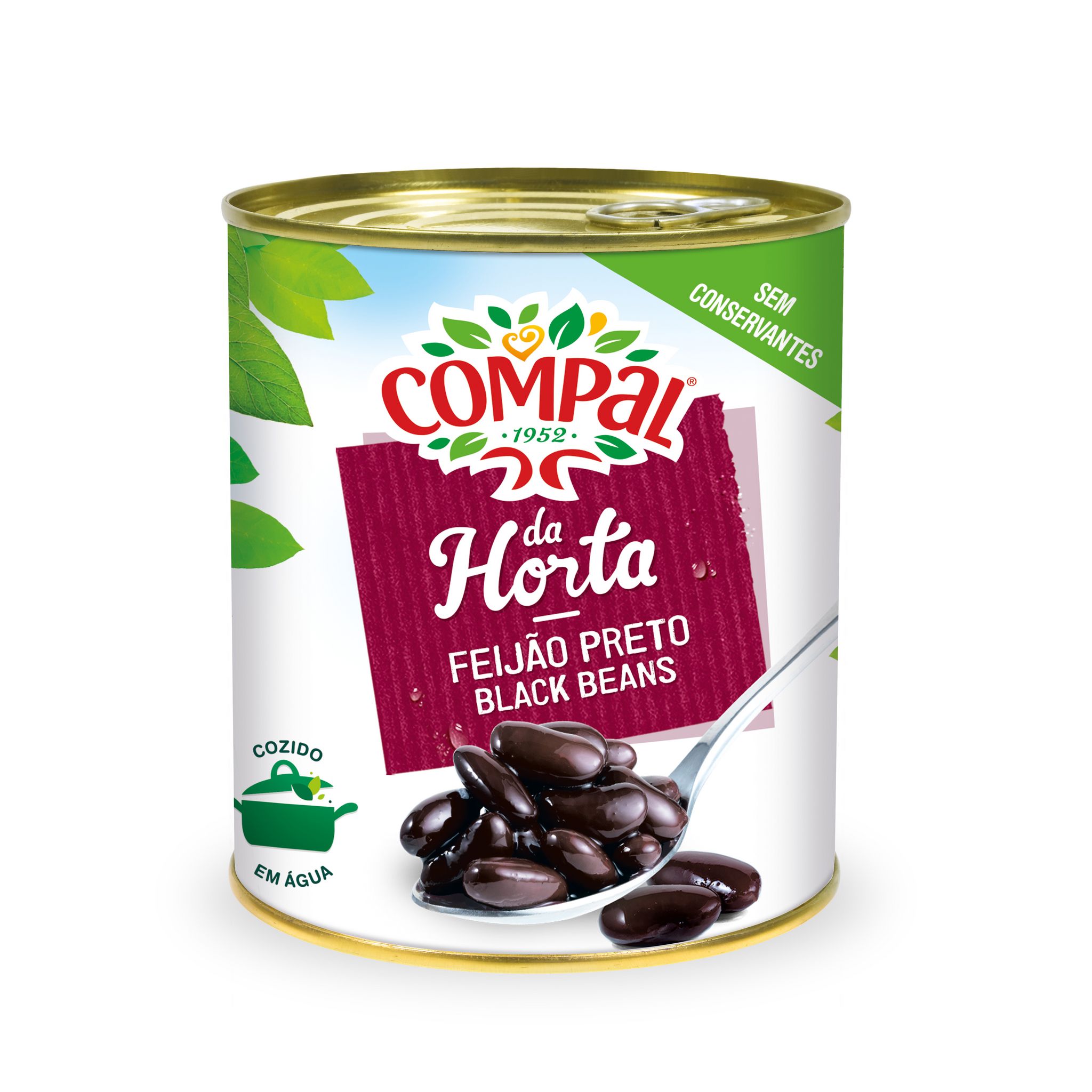 COMPAL Haricots noirs cuits 845g pas cher - Auchan.fr