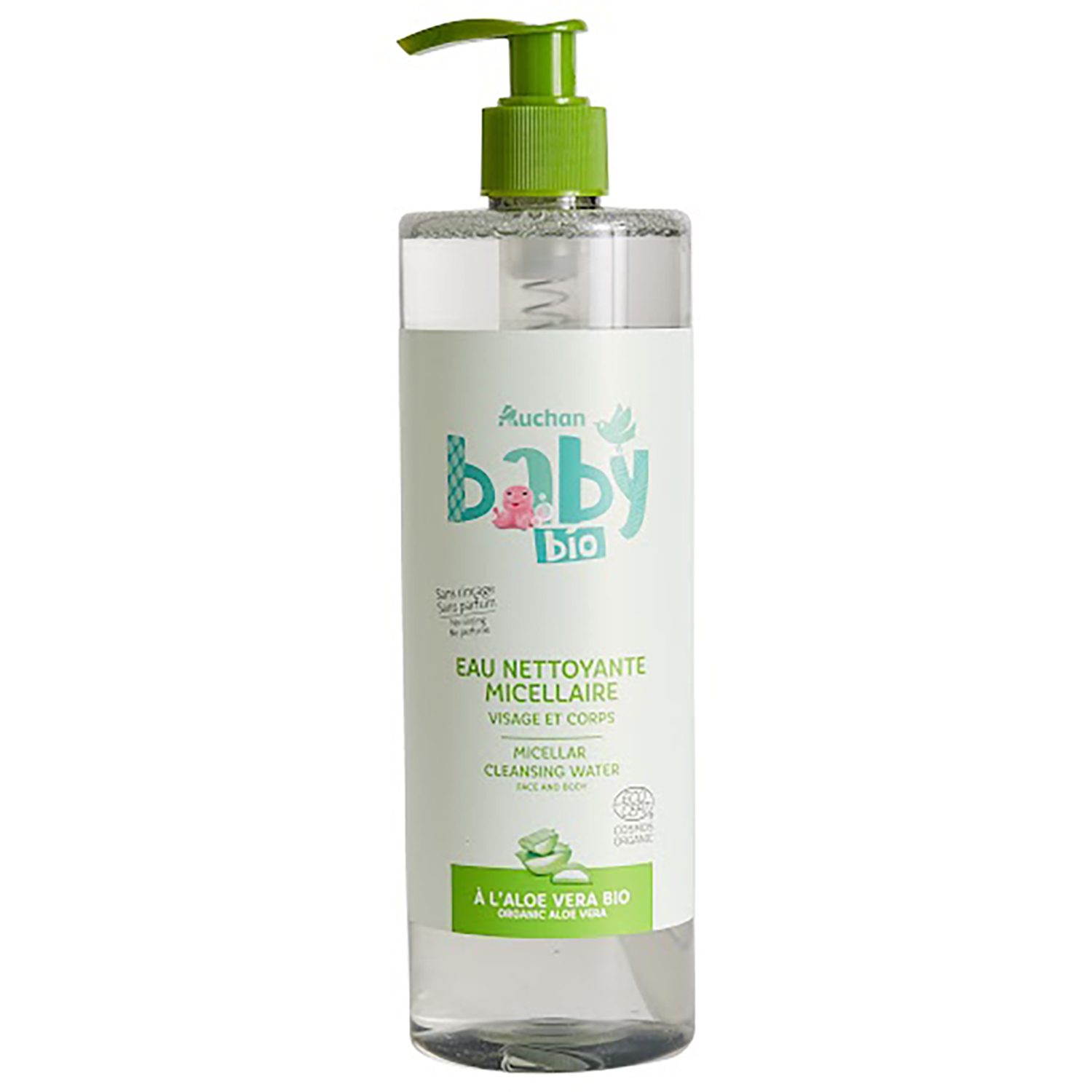 Eau micellaire bio, eau nettoyante bebe bio