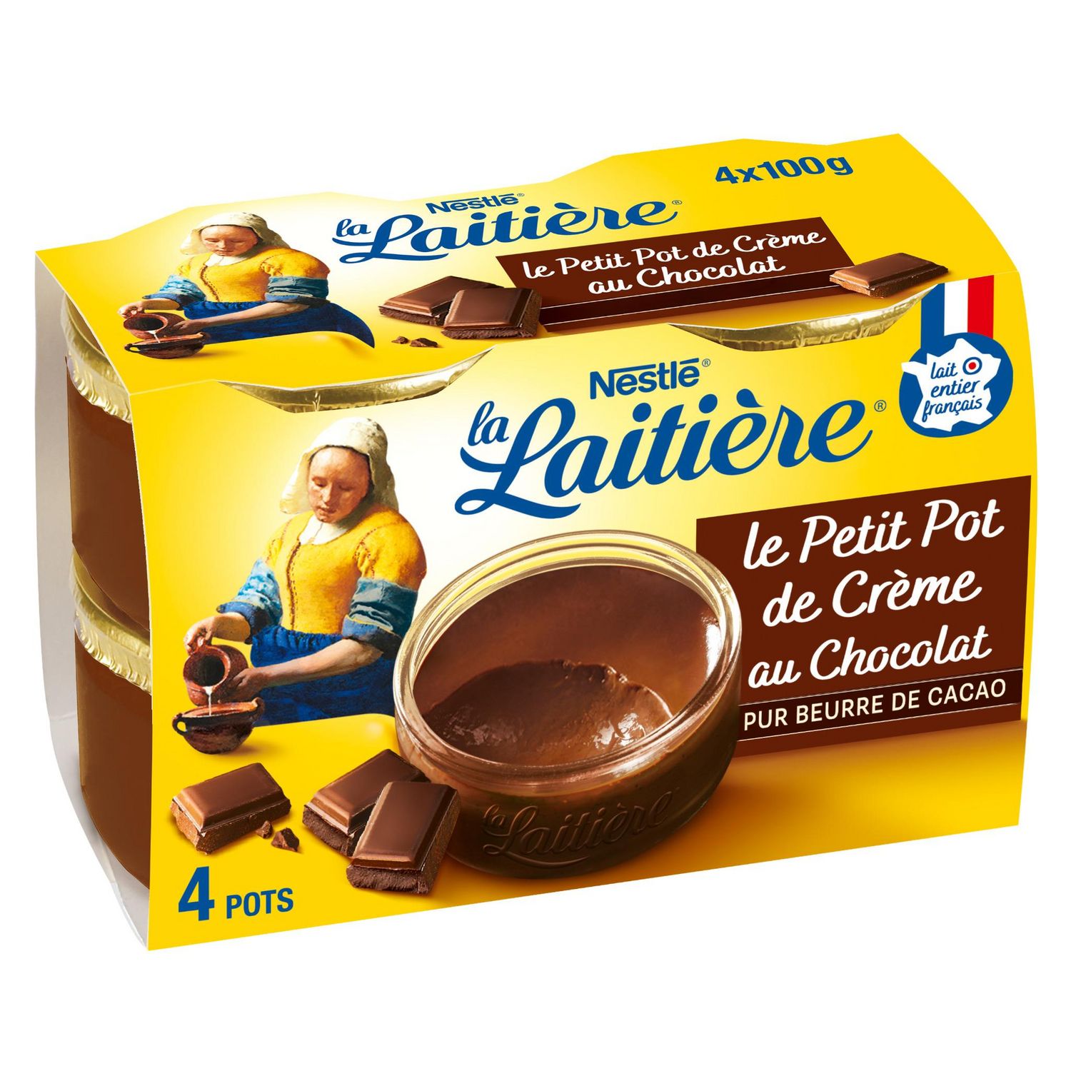 Pot de crème au chocolat façon La Laitière (en Yaourtière) - Beaufour Family