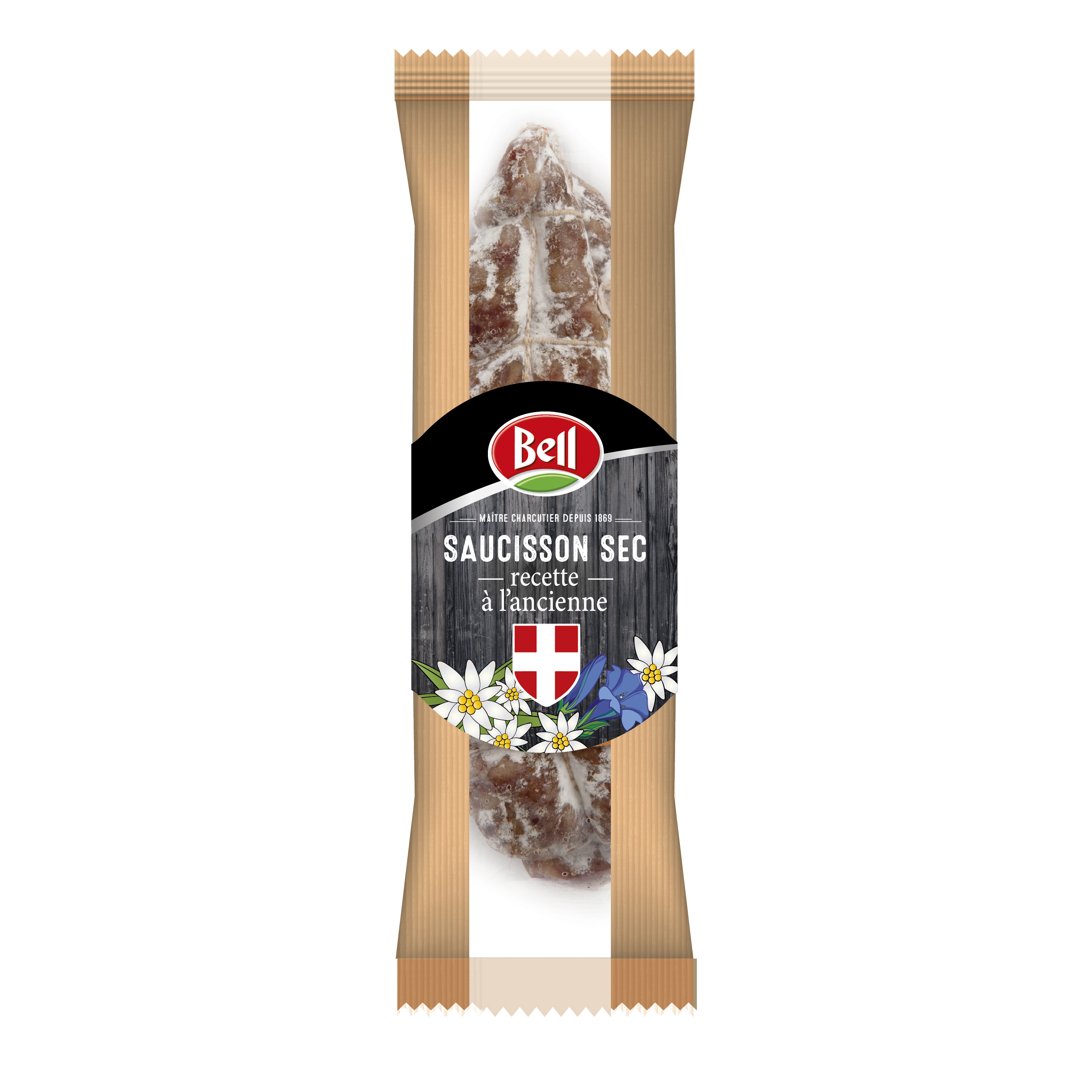 LE CAUCHOIS Saucisson sec 380g pas cher 