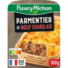 FLEURY MICHON Parmentier de boeuf charolais sans couverts 1 portion 300g
