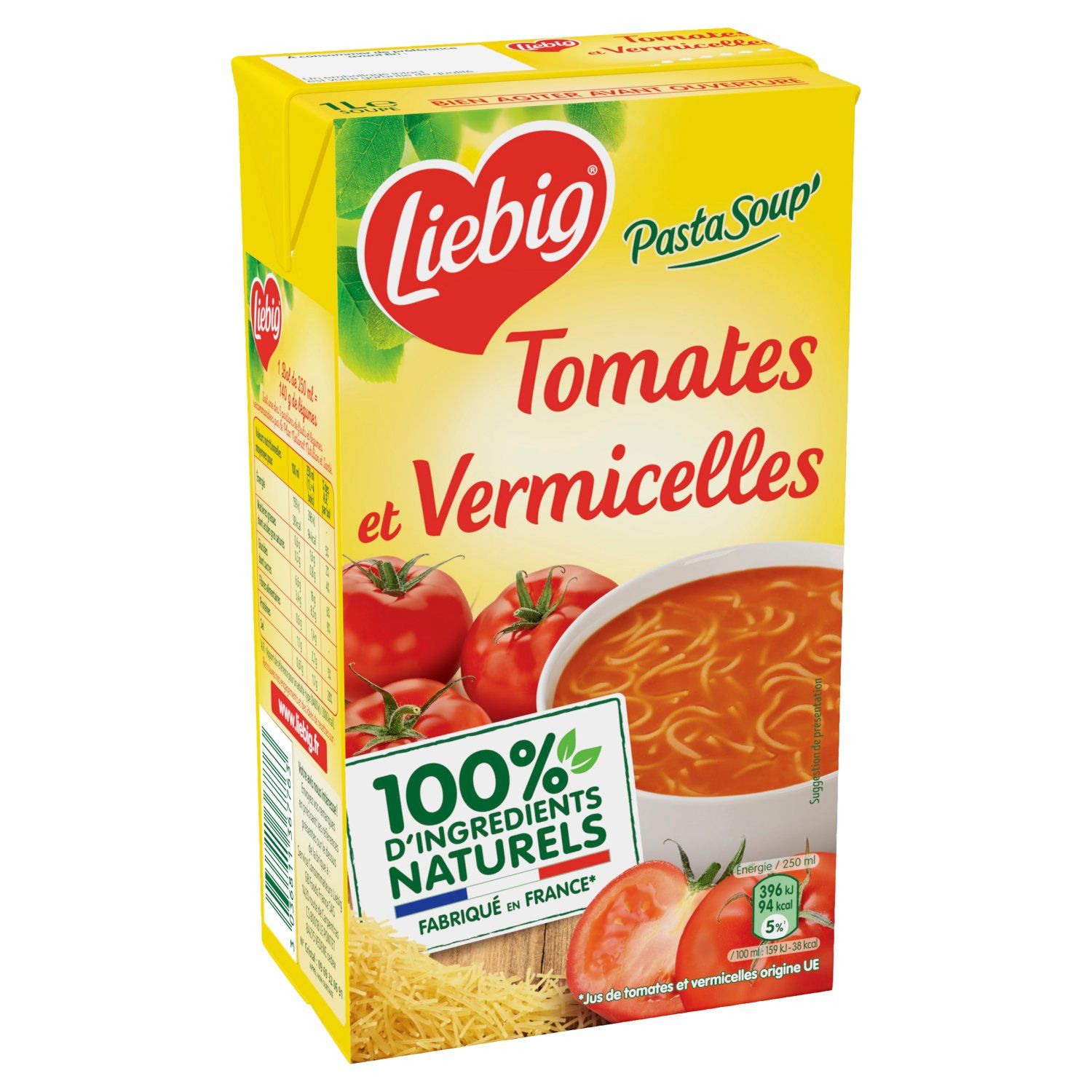 Liebig Soupe Tomates et Mozzarella (lot de 3) 