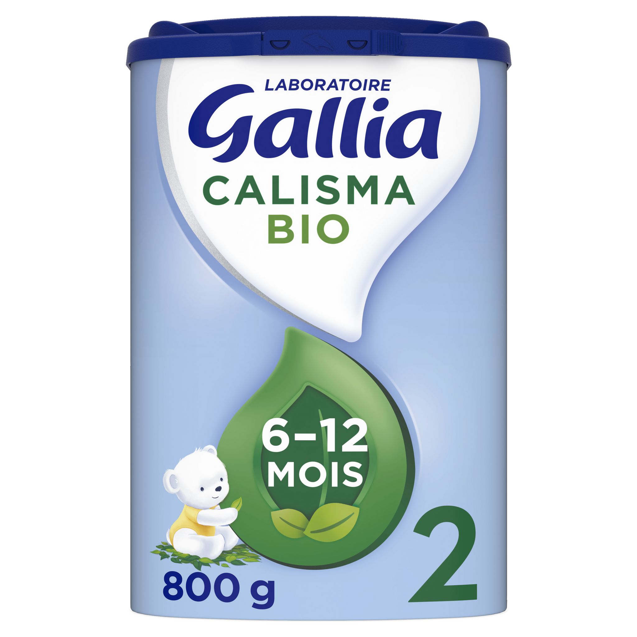 Gallia Calisma Relais Lait bébé 2ème âge 6-12 mois 830g